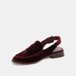 HARDI LOAFERS WINE VELVET - Re:vita(Hardi Loafers Wine Velvet Resale) -Dolce Vita Sale Store DOLCEVITA FLATS HARDI WINEVELVET 09 8d43bb7a 6e0a 441f 8988 b324cb522dae