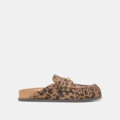 JODERO FLATS BROWN LEOPARD PRINTED SUEDE(Jodero Flats Brown Leopard Printed Suede)