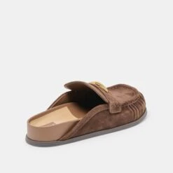 JODERO FLATS DK BROWN SUEDE(Jodero Flats Dk Brown Suede) -Dolce Vita Sale Store DOLCEVITA FLATS JODERO DK BROWN SUEDE 03