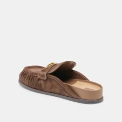 JODERO FLATS DK BROWN SUEDE(Jodero Flats Dk Brown Suede) -Dolce Vita Sale Store DOLCEVITA FLATS JODERO DK BROWN SUEDE 08