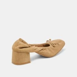 KARMIN HEELS DK TAUPE SUEDE(Karmin Heels Dk Taupe Suede) -Dolce Vita Sale Store DOLCEVITA FLATS KARMIN DKTAUPESUEDE 03