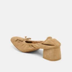 KARMIN HEELS DK TAUPE SUEDE(Karmin Heels Dk Taupe Suede) -Dolce Vita Sale Store DOLCEVITA FLATS KARMIN DKTAUPESUEDE 09