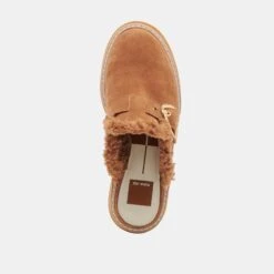 LELANI PLUSH FLATS PECAN SUEDE(Lelani Plush Flats Pecan Suede) -Dolce Vita Sale Store DOLCEVITA FLATS LELANIPLUSH PECANSUEDE 06
