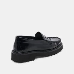 MAXWELL LOAFERS BLACK LEATHER(Maxwell Loafers Black Leather) 6 MAXWELL LOAFERS BLACK LEATHER(Maxwell Loafers Black Leather) -Dolce Vita Sale Store DOLCEVITA FLATS MAXWEL MIDNIGHT PATENT LEATHER 03