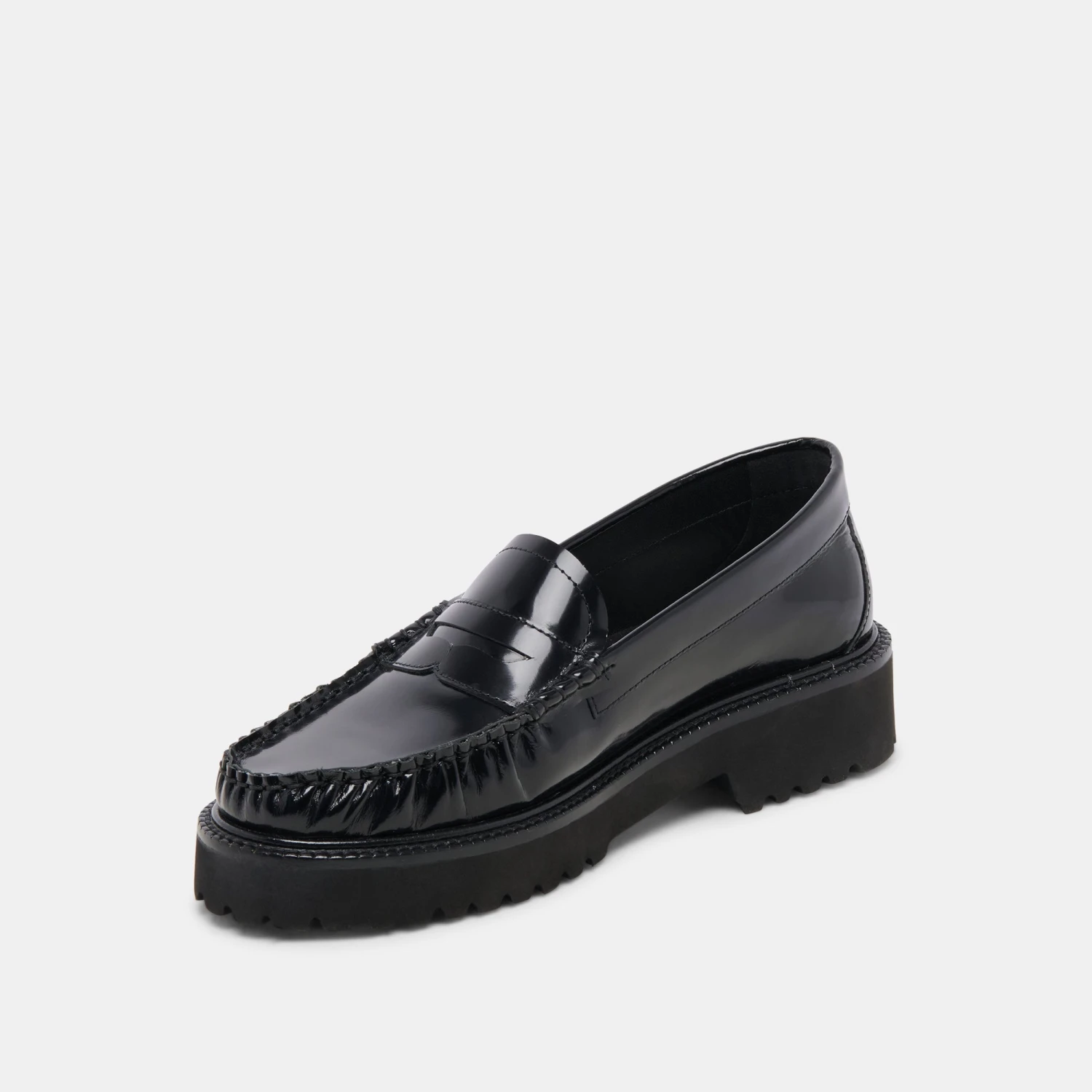 MAXWELL LOAFERS BLACK LEATHER(Maxwell loafers black leather) MAXWELL LOAFERS BLACK LEATHER(Maxwell Loafers Black Leather) -Dolce Vita Sale Store DOLCEVITA FLATS MAXWEL MIDNIGHT PATENT LEATHER 08