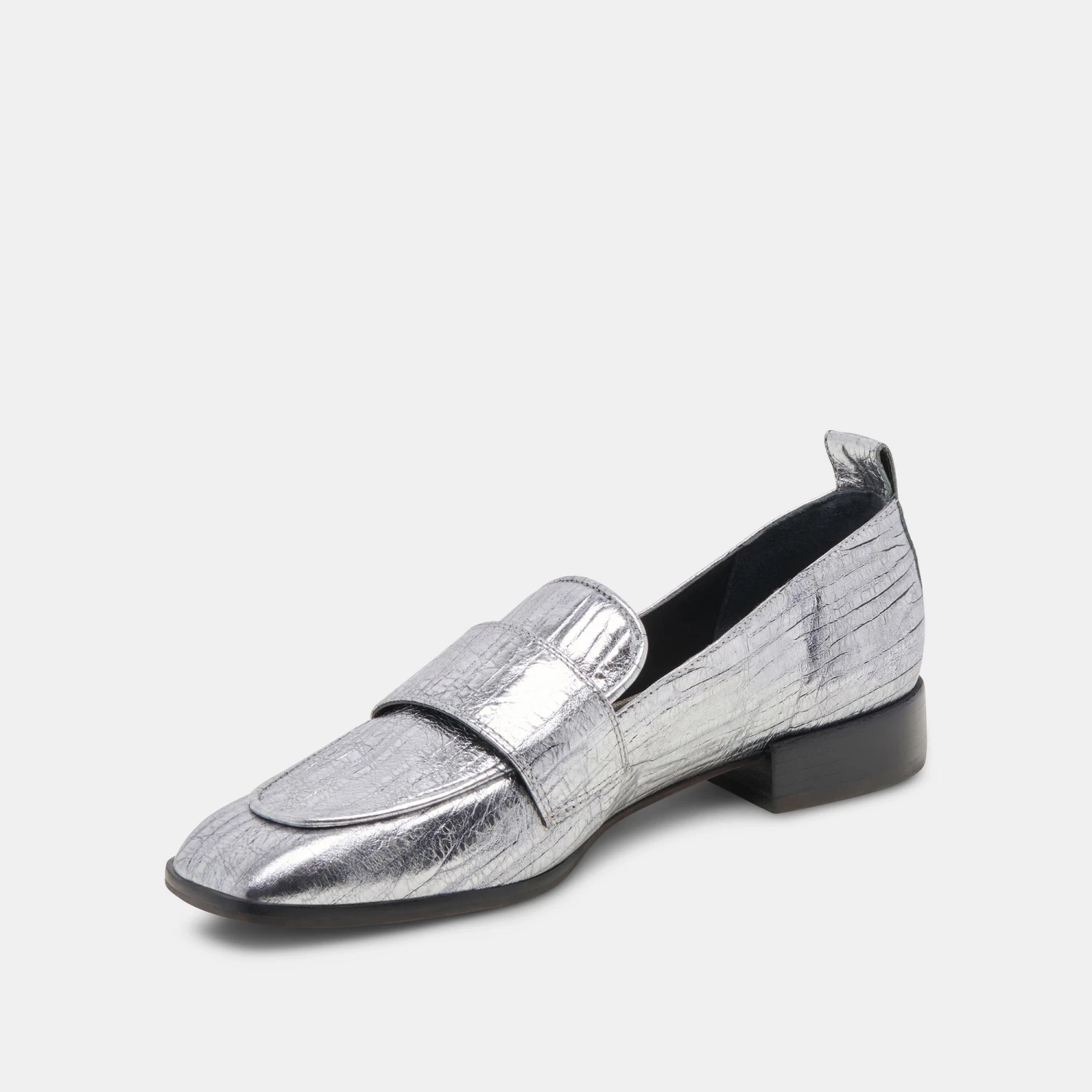 NYGEL LOAFERS GRAPHITE METALLIC LEATHER(Nygel loafers graphite metallic leather) NYGEL LOAFERS GRAPHITE METALLIC LEATHER(Nygel Loafers Graphite Metallic Leather) -Dolce Vita Sale Store DOLCEVITA FLATS NYGEL GRAPHITE METALLIC LEATHER 08