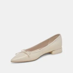 PALANI BALLET FLATS CREME CRINKLE PATENT(Palani Ballet Flats Creme Crinkle Patent) 5 PALANI BALLET FLATS CREME CRINKLE PATENT(Palani Ballet Flats Creme Crinkle Patent) -Dolce Vita Sale Store DOLCEVITA FLATS PALANI CREMECRINKLEPATENT 08