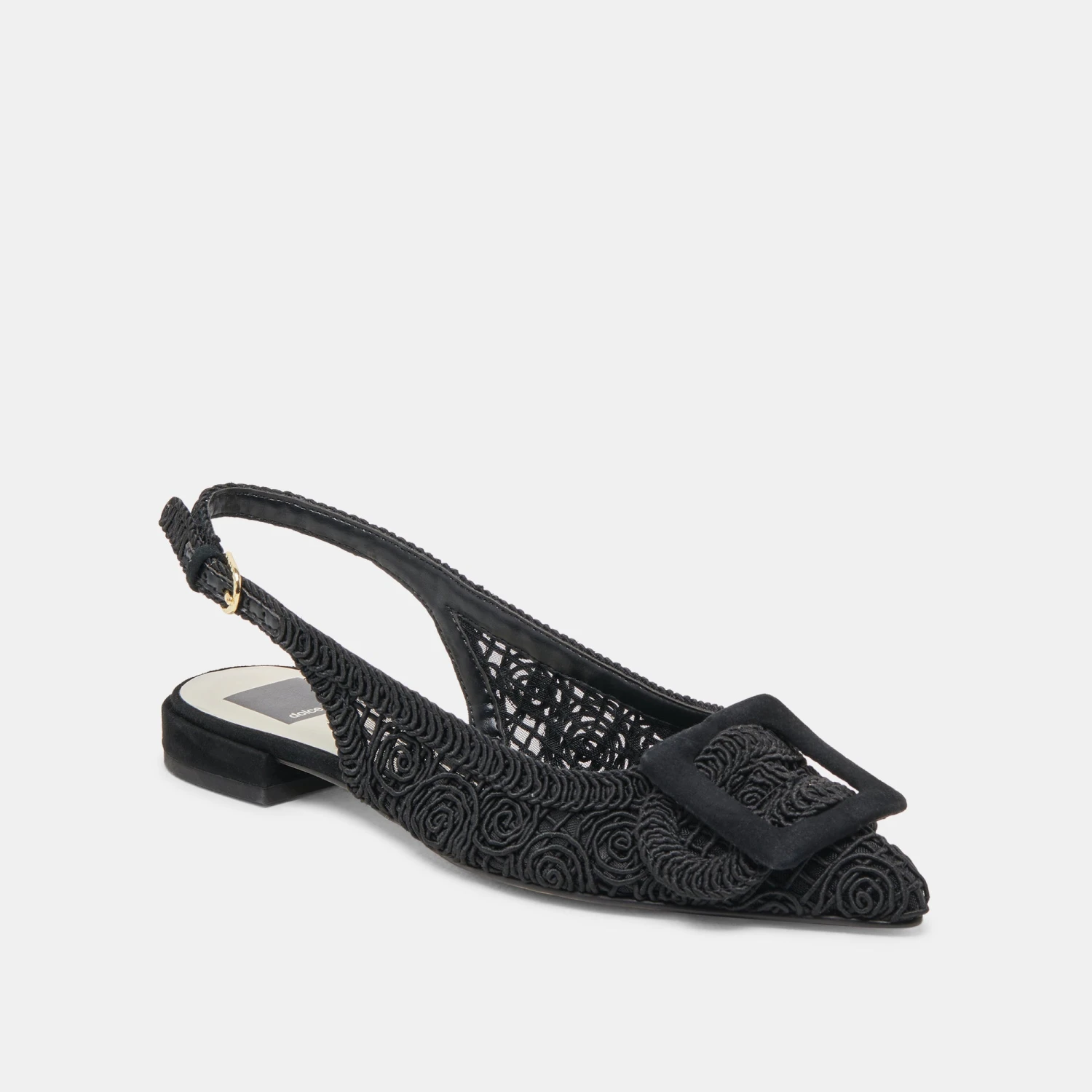 PAULEY FLATS ONYX MACRAME(Pauley flats onyx macrame) PAULEY FLATS ONYX MACRAME(Pauley Flats Onyx Macrame) -Dolce Vita Sale Store DOLCEVITA FLATS PAULEY ONYXMACRAME 01copy