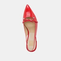 PAYGE FLATS CHILI CRINKLE PATENT(Payge Flats Chili Crinkle Patent) -Dolce Vita Sale Store DOLCEVITA FLATS PAYGE CHILICRINKLEPATENT 06