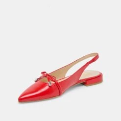 PAYGE FLATS CHILI CRINKLE PATENT(Payge Flats Chili Crinkle Patent) -Dolce Vita Sale Store DOLCEVITA FLATS PAYGE CHILICRINKLEPATENT 08