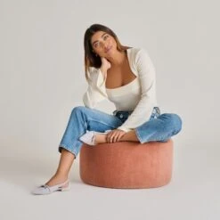 PAYGE FLATS DUSTY BLUE SUEDE(Payge Flats Dusty Blue Suede) 7 PAYGE FLATS DUSTY BLUE SUEDE(Payge Flats Dusty Blue Suede) -Dolce Vita Sale Store DOLCEVITA FLATS PAYGE DUSTYBLUESUEDE ONFOOT 01