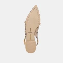 PAYGE FLATS LT LEOPARD SUEDE(Payge Flats Lt Leopard Suede) -Dolce Vita Sale Store DOLCEVITA FLATS PAYGE LTLEOPARDSUEDE 07