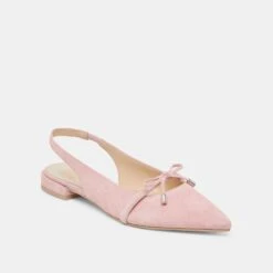 PAYGE FLATS PETAL PINK SUEDE(Payge Flats Petal Pink Suede) 4 PAYGE FLATS PETAL PINK SUEDE(Payge Flats Petal Pink Suede) -Dolce Vita Sale Store DOLCEVITA FLATS PAYGE PETALPINKSUEDE 01
