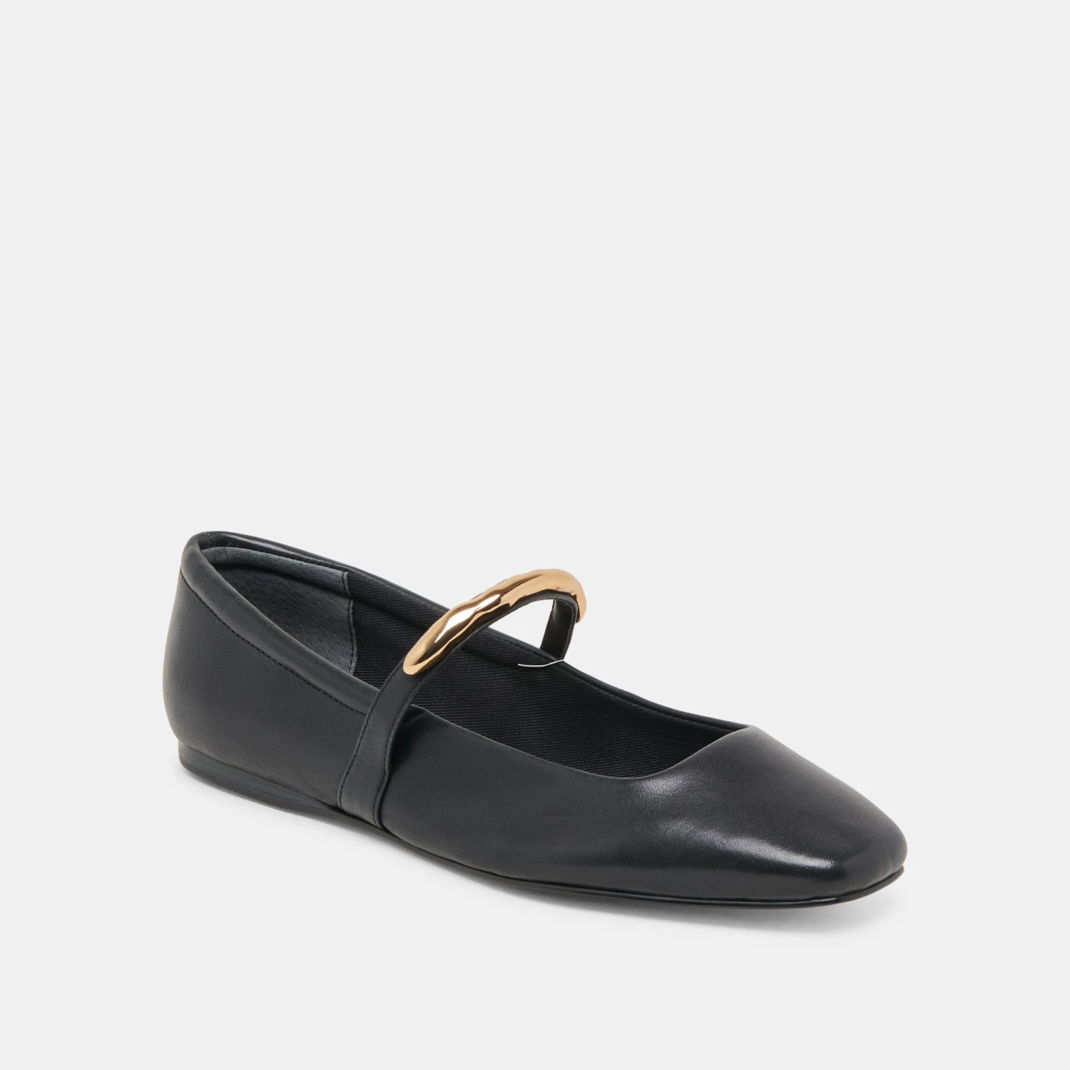 RADYA BALLET FLATS BLACK LEATHER(Radya ballet flats black leather) RADYA BALLET FLATS BLACK LEATHER(Radya Ballet Flats Black Leather) -Dolce Vita Sale Store DOLCEVITA FLATS RADYA BLACKLEATHER 01