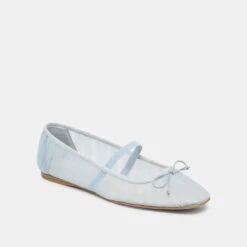 RAEVEN BALLET FLATS LIGHT BLUE TULLE(Raeven Ballet Flats Light Blue Tulle) 4 RAEVEN BALLET FLATS LIGHT BLUE TULLE(Raeven Ballet Flats Light Blue Tulle) -Dolce Vita Sale Store DOLCEVITA FLATS RAEVEN LIGHTBLUETULLE 01
