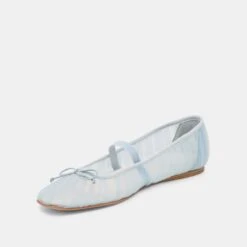 RAEVEN BALLET FLATS LIGHT BLUE TULLE(Raeven Ballet Flats Light Blue Tulle) 6 RAEVEN BALLET FLATS LIGHT BLUE TULLE(Raeven Ballet Flats Light Blue Tulle) -Dolce Vita Sale Store DOLCEVITA FLATS RAEVEN LIGHTBLUETULLE 08
