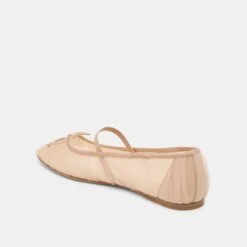 RAEVEN BALLET FLATS PRALINE TULLE(Raeven Ballet Flats Praline Tulle) -Dolce Vita Sale Store DOLCEVITA FLATS RAEVEN PRALINETULLE 09