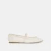 RAEVEN BALLET FLATS WHITE TULLE(Raeven Ballet Flats White Tulle) 2 RAEVEN BALLET FLATS WHITE TULLE(Raeven Ballet Flats White Tulle) -Dolce Vita Sale Store DOLCEVITA FLATS RAEVEN WHITETULLE 02
