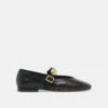 RELAN BALLET FLATS BLACK LEATHER(Relan Ballet Flats Black Leather) -Dolce Vita Sale Store DOLCEVITA FLATS RELAN BLACKLEATHER 02