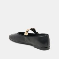 RELAN BALLET FLATS BLACK LEATHER(Relan Ballet Flats Black Leather) -Dolce Vita Sale Store DOLCEVITA FLATS RELAN BLACKLEATHER 09