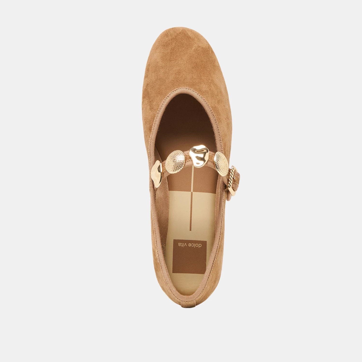 RELAN BALLET FLATS LT BROWN SUEDE(Relan ballet flats lt brown suede) RELAN BALLET FLATS LT BROWN SUEDE(Relan Ballet Flats Lt Brown Suede) -Dolce Vita Sale Store DOLCEVITA FLATS RELAN LIGHTBROWNSUEDE 06