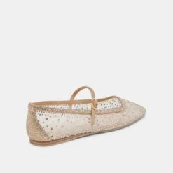 REYES CRYSTAL BALLET FLATS GOLD MESH(Reyes Crystal Ballet Flats Gold Mesh) -Dolce Vita Sale Store DOLCEVITA FLATS REYESCRYSTAL GOLDMESH 03