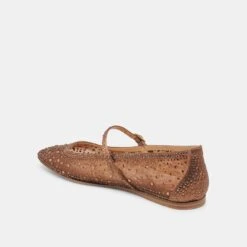 REYES CRYSTAL BALLET FLATS MID BROWN MESH(Reyes Crystal Ballet Flats Mid Brown Mesh) 6 REYES CRYSTAL BALLET FLATS MID BROWN MESH(Reyes Crystal Ballet Flats Mid Brown Mesh) -Dolce Vita Sale Store DOLCEVITA FLATS REYESCRYSTAL MIDBROWNMESH 09