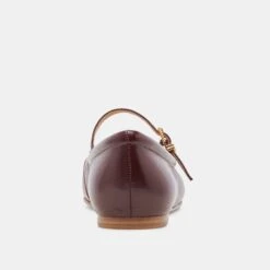 REYES BALLET FLATS CRANBERRY CRINKLE PATENT(Reyes Flats Cranberry Crinkle Patent) -Dolce Vita Sale Store DOLCEVITA FLATS REYES CRANBERRY CRINKLE PATENT 05