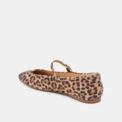 REYES BALLET FLATS DK LEOPARD SUEDE(Reyes Flats Dk Leopard Suede) -Dolce Vita Sale Store DOLCEVITA FLATS REYES DKLEOPARDSUEDE 09