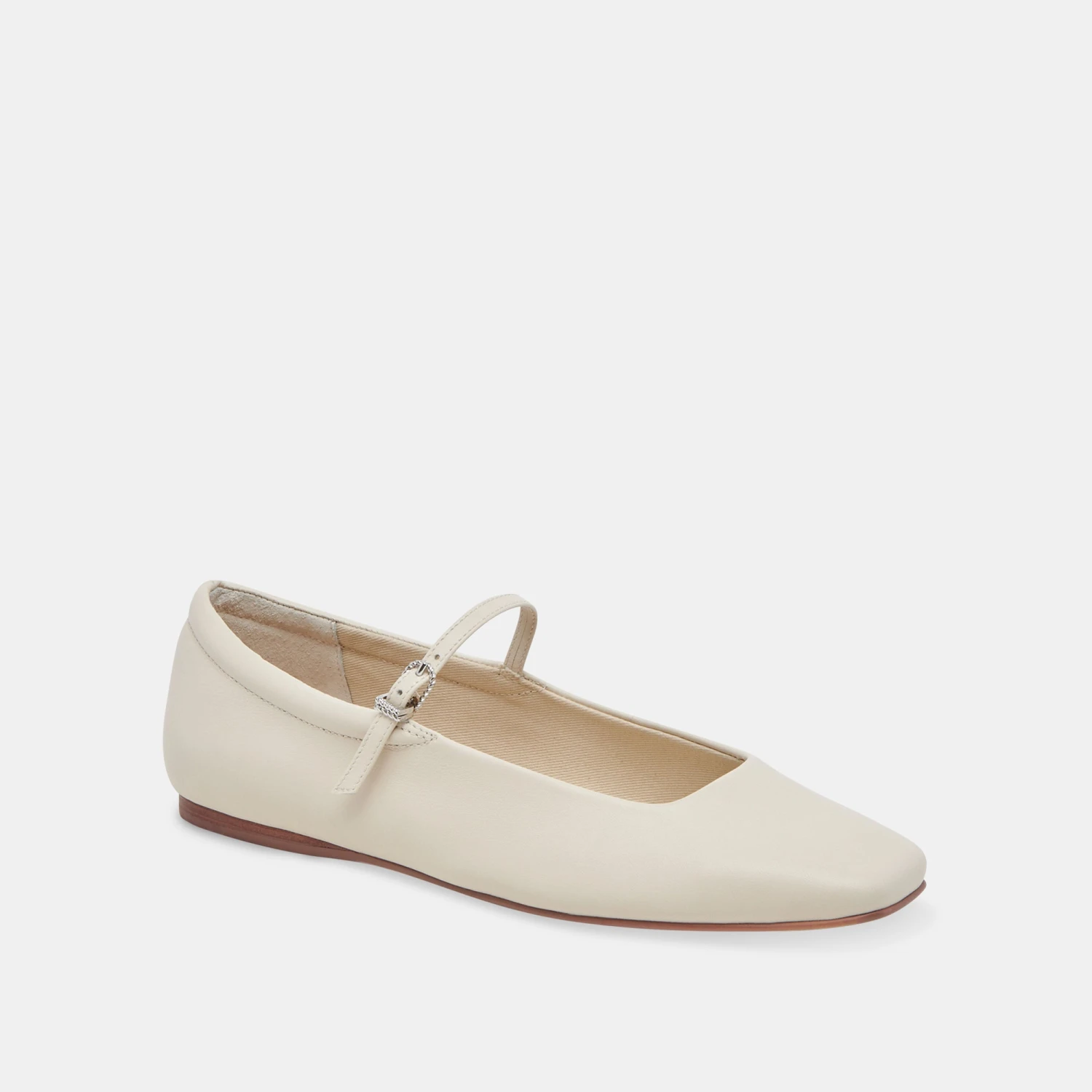 REYES BALLET FLATS IVORY LEATHER(Reyes flats ivory leather) REYES BALLET FLATS IVORY LEATHER(Reyes Flats Ivory Leather) -Dolce Vita Sale Store DOLCEVITA FLATS REYES IVORYLEATHER 01