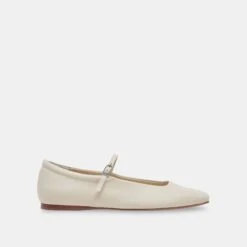 REYES WIDE BALLET FLATS IVORY LEATHER(Reyes Wide Ballet Flats Ivory Leather) -Dolce Vita Sale Store DOLCEVITA FLATS REYES IVORYLEATHER 02 a04206ba d3ea 42b0 9598 1a1bc2b386cd
