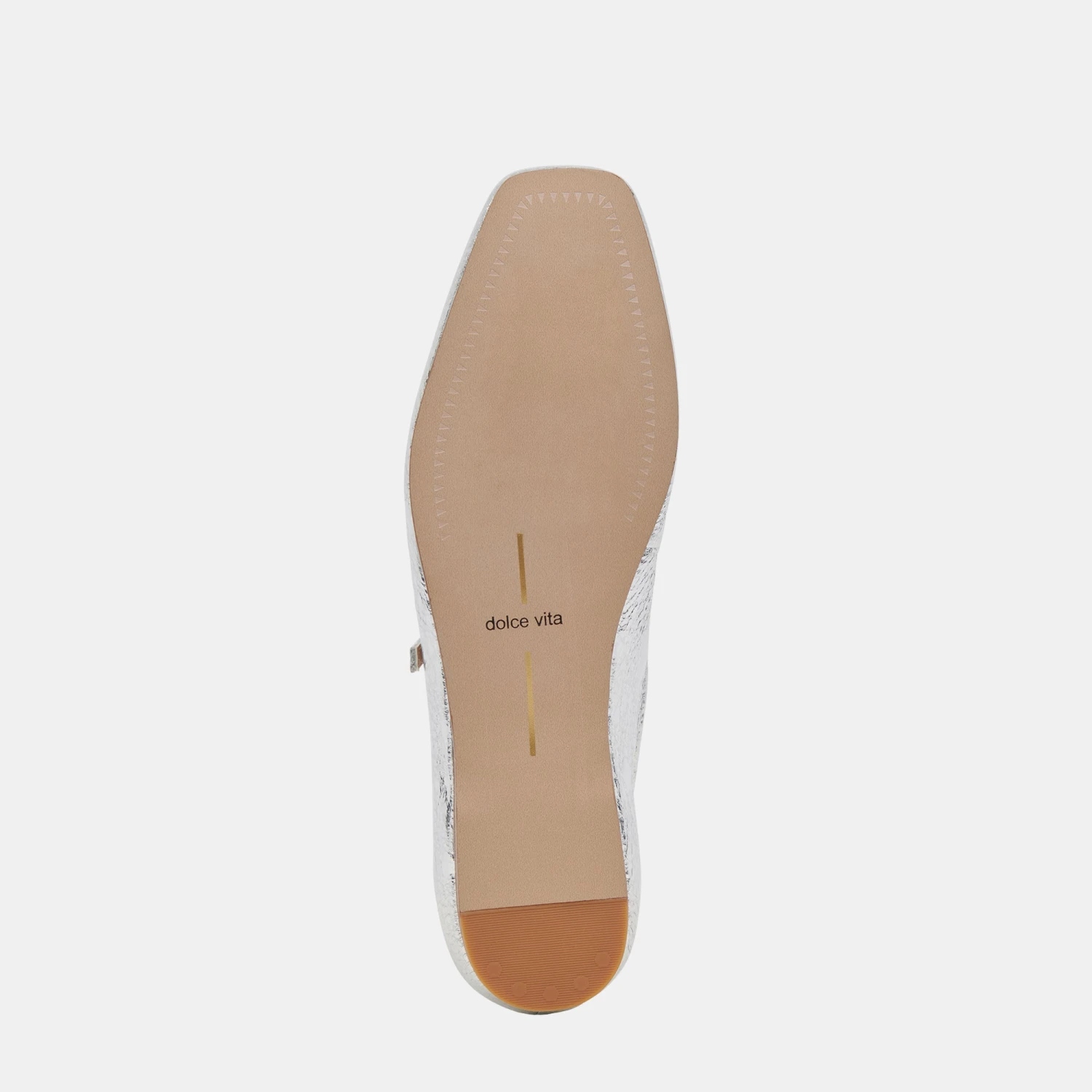 REYES BALLET FLATS SILVER DISTRESSED LEATHER(Reyes flats silver distressed leather) REYES BALLET FLATS SILVER DISTRESSED LEATHER(Reyes Flats Silver Distressed Leather) -Dolce Vita Sale Store DOLCEVITA FLATS REYES SILVERDISTRESSEDLEATHER 7