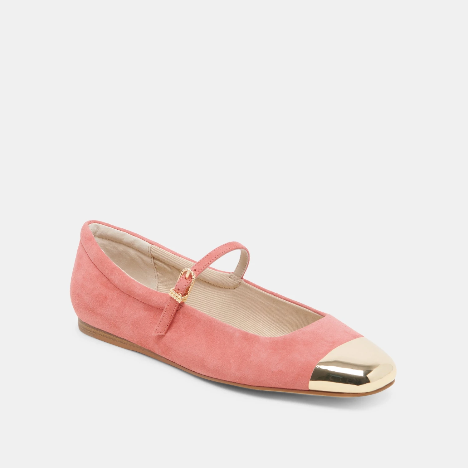 REYES TOE CAP BALLET FLATS CORAL SUEDE(Reyes toe cap ballet flats coral suede) REYES TOE CAP BALLET FLATS CORAL SUEDE(Reyes Toe Cap Ballet Flats Coral Suede) -Dolce Vita Sale Store DOLCEVITA FLATS REYES TOE CAP CORAL SUEDE 01