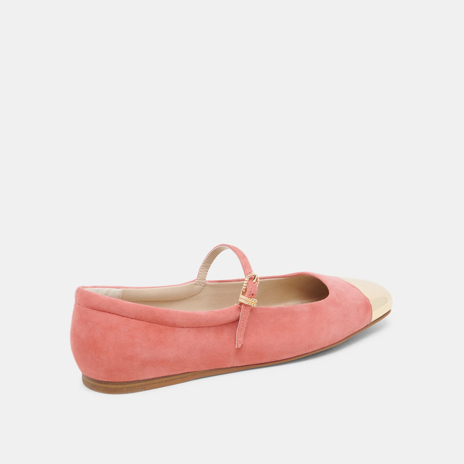 REYES TOE CAP BALLET FLATS CORAL SUEDE(Reyes toe cap ballet flats coral suede) REYES TOE CAP BALLET FLATS CORAL SUEDE(Reyes Toe Cap Ballet Flats Coral Suede) -Dolce Vita Sale Store DOLCEVITA FLATS REYES TOE CAP CORAL SUEDE 03