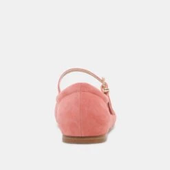 REYES TOE CAP BALLET FLATS CORAL SUEDE(Reyes Toe Cap Ballet Flats Coral Suede) 8 REYES TOE CAP BALLET FLATS CORAL SUEDE(Reyes Toe Cap Ballet Flats Coral Suede) -Dolce Vita Sale Store DOLCEVITA FLATS REYES TOE CAP CORAL SUEDE 05