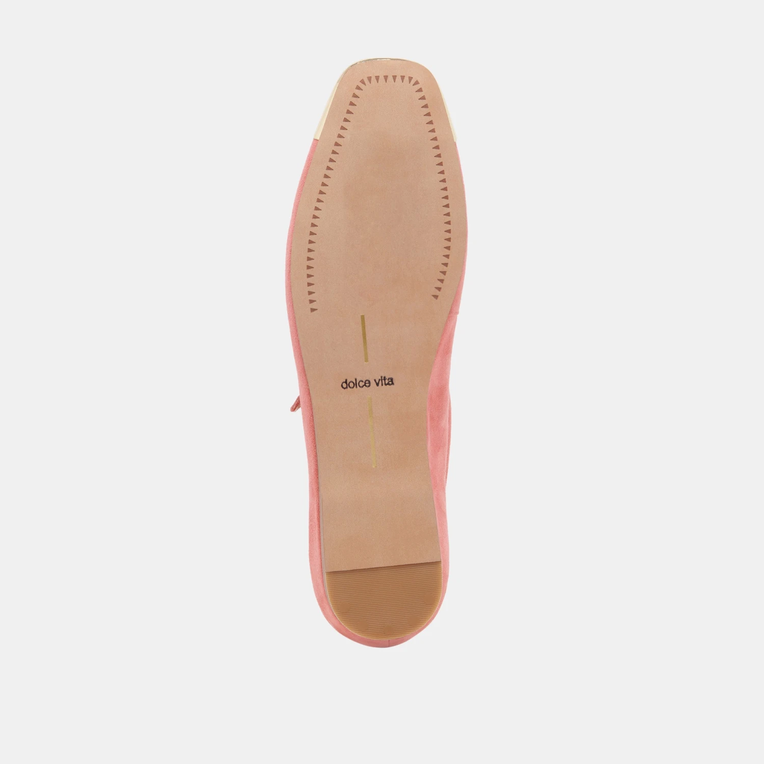 REYES TOE CAP BALLET FLATS CORAL SUEDE(Reyes toe cap ballet flats coral suede) REYES TOE CAP BALLET FLATS CORAL SUEDE(Reyes Toe Cap Ballet Flats Coral Suede) -Dolce Vita Sale Store DOLCEVITA FLATS REYES TOE CAP CORAL SUEDE 07