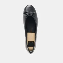 RITLA BALLET FLATS BLACK LEATHER(Ritla Ballet Flats Black Leather) -Dolce Vita Sale Store DOLCEVITA FLATS RITLA BLACKLEATHER 06