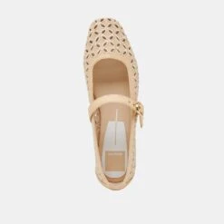 RODNI EYELET PERF BALLET FLATS LT NATURAL WOVEN RAFFIA(Rodni Eyelet Perf Ballet Flats Lt Natural Woven Raffia) 11 RODNI EYELET PERF BALLET FLATS LT NATURAL WOVEN RAFFIA(Rodni Eyelet Perf Ballet Flats Lt Natural Woven Raffia) -Dolce Vita Sale Store DOLCEVITA FLATS RODNIEYELETPERF LTNATURALWOVENRAFFIA 06