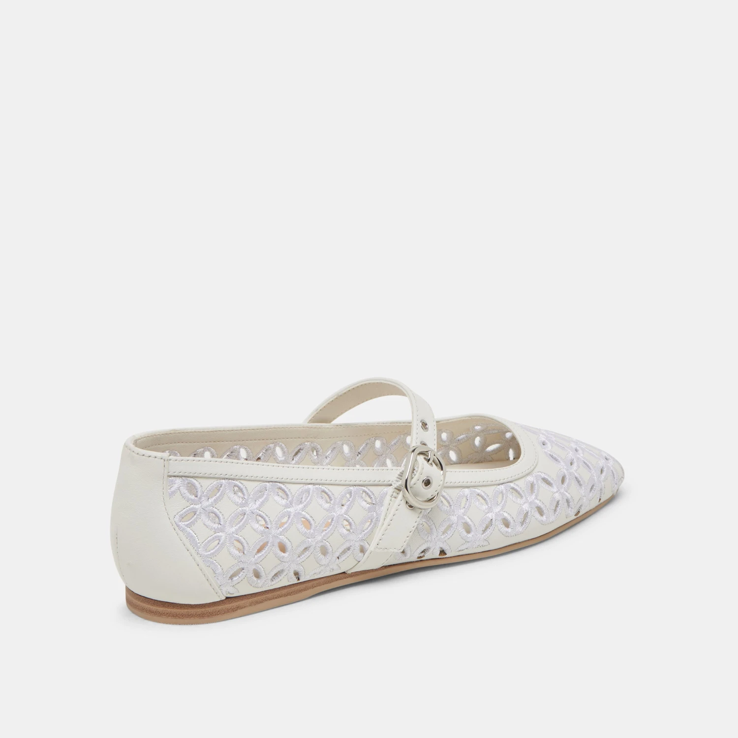 RODNI EYELET PERF BALLET FLATS TRUE WHITE LEATHER(Rodni eyelet perf ballet flats true white leather) RODNI EYELET PERF BALLET FLATS TRUE WHITE LEATHER(Rodni Eyelet Perf Ballet Flats True White Leather) -Dolce Vita Sale Store DOLCEVITA FLATS RODNIEYELETPERF TRUEWHITELEATHER 03