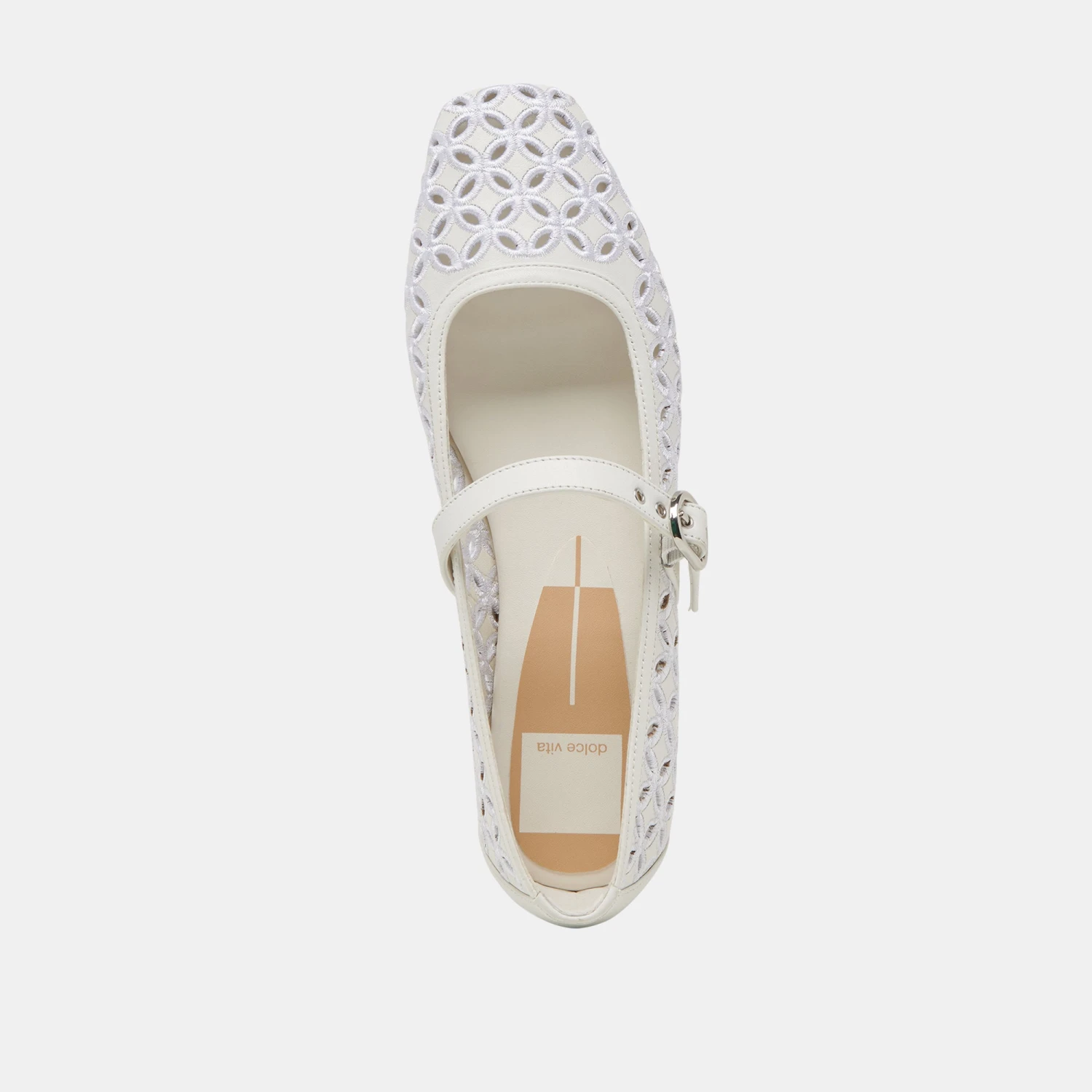 RODNI EYELET PERF BALLET FLATS TRUE WHITE LEATHER(Rodni eyelet perf ballet flats true white leather) RODNI EYELET PERF BALLET FLATS TRUE WHITE LEATHER(Rodni Eyelet Perf Ballet Flats True White Leather) -Dolce Vita Sale Store DOLCEVITA FLATS RODNIEYELETPERF TRUEWHITELEATHER 06