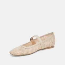 RODNI MESH BALLET FLATS CREME WOVEN MESH(Rodni Mesh Ballet Flats Creme Woven Mesh) 8 RODNI MESH BALLET FLATS CREME WOVEN MESH(Rodni Mesh Ballet Flats Creme Woven Mesh) -Dolce Vita Sale Store DOLCEVITA FLATS RODNIMESH CREMEWOVENMESH 08