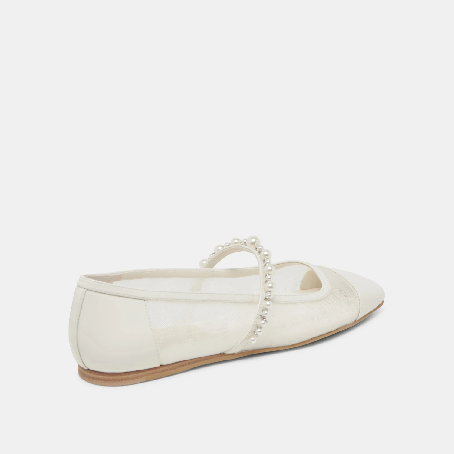 ROLLIN PEARL BALLET FLATS WHITE MESH(Rollin pearl ballet flats white mesh) ROLLIN PEARL BALLET FLATS WHITE MESH(Rollin Pearl Ballet Flats White Mesh) -Dolce Vita Sale Store DOLCEVITA FLATS ROLLINPEARL WHITEMESH 03