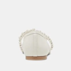 ROLLIN PEARL BALLET FLATS WHITE MESH(Rollin Pearl Ballet Flats White Mesh) 13 ROLLIN PEARL BALLET FLATS WHITE MESH(Rollin Pearl Ballet Flats White Mesh) -Dolce Vita Sale Store DOLCEVITA FLATS ROLLINPEARL WHITEMESH 05