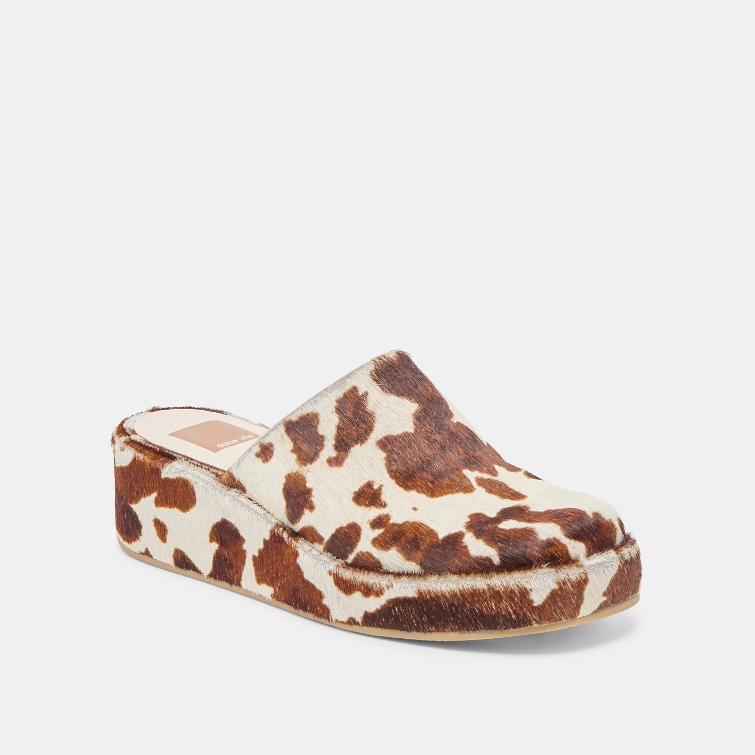 ROSITA FLATS COCOA TAURUS CALF HAIR(Rosita flats cocoa taurus calf hair) ROSITA FLATS COCOA TAURUS CALF HAIR(Rosita Flats Cocoa Taurus Calf Hair) -Dolce Vita Sale Store DOLCEVITA FLATS ROSITA COCOA TAURUS CALF HAIR 01