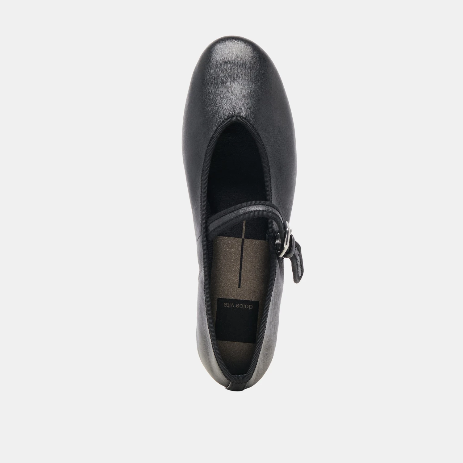 ROSLYN BALLET FLATS BLACK LEATHER(Roslyn ballet flats black leather) ROSLYN BALLET FLATS BLACK LEATHER(Roslyn Ballet Flats Black Leather) -Dolce Vita Sale Store DOLCEVITA FLATS ROSLYN BLACK LEATHER 06