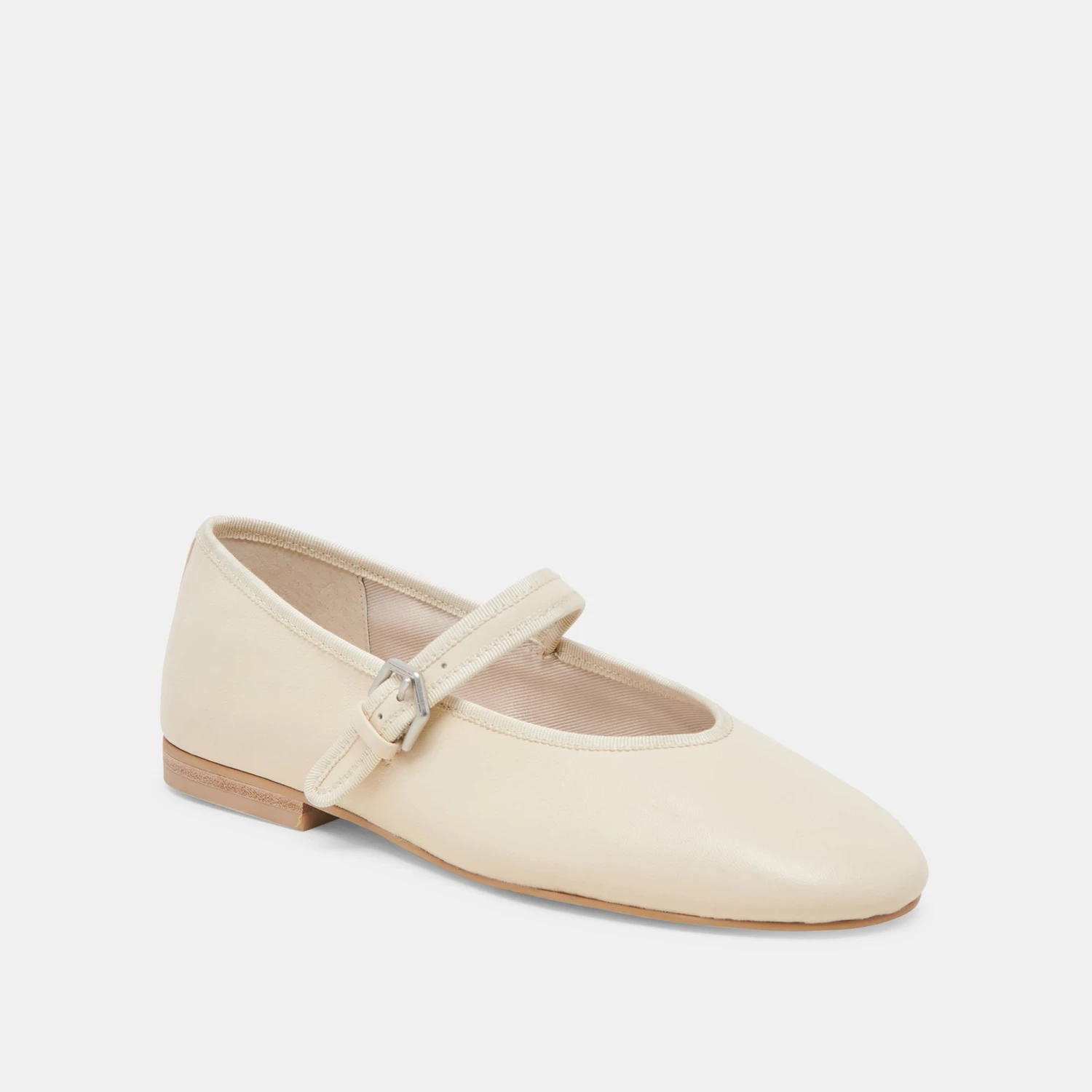 ROSLYN BALLET FLATS CREME LEATHER(Roslyn ballet flats creme leather) ROSLYN BALLET FLATS CREME LEATHER(Roslyn Ballet Flats Creme Leather) -Dolce Vita Sale Store DOLCEVITA FLATS ROSLYN CREME LEATHER 01