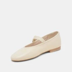 ROSLYN BALLET FLATS CREME LEATHER(Roslyn Ballet Flats Creme Leather) 11 ROSLYN BALLET FLATS CREME LEATHER(Roslyn Ballet Flats Creme Leather) -Dolce Vita Sale Store DOLCEVITA FLATS ROSLYN CREME LEATHER 08