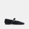 ROSLYN BALLET FLATS DUSTY BLUE VELVET(Roslyn Ballet Flats Dusty Blue Velvet) -Dolce Vita Sale Store DOLCEVITA FLATS ROSLYN DUSTYBLUEVELVET 02
