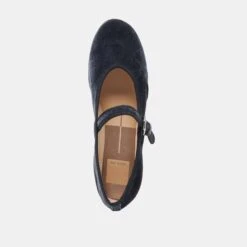ROSLYN BALLET FLATS DUSTY BLUE VELVET(Roslyn Ballet Flats Dusty Blue Velvet) -Dolce Vita Sale Store DOLCEVITA FLATS ROSLYN DUSTYBLUEVELVET 06