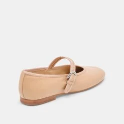 ROSLYN BALLET FLATS LIGHT TAN LEATHER(Roslyn Ballet Flats Light Tan Leather) -Dolce Vita Sale Store DOLCEVITA FLATS ROSLYN LIGHTTANLEATHER 03